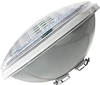 Monsing Éclairage de piscine PAR56 40W 12V LED éclairage de piscine suspendu sous-marin remplacement 300W projecteur halogène (3000K)