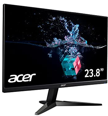 acer KG241YSbiip 24 Inch Full HD Gaming Monitor (VA Panel, 165Hz, FreeSync Premium, 1ms, HDR 10, DP, HDMI, Black)