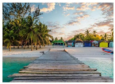 Ravensburger - Puzzle 1000 Pezzi Paradiso Delle Maldive | Puzzle 1000 Pezzi Paesaggi Con Una Misura Di 70x50 Cm | Regalo Per Adulti e Bambini Da 14 Anni e Più