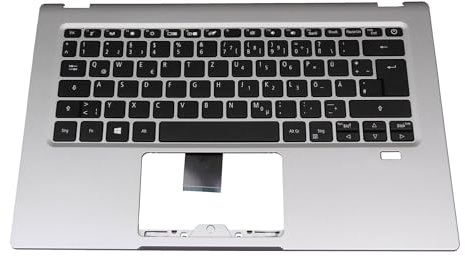 acer 6B.A79N8.020 Original Tastatur inkl. Topcase DE (deutsch) schwarz/Silber für Swift 1 (SF114-34)
