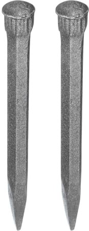 QUARKZMAN 2pcs Maçonnerie Ciseau pour Rocher 10.6 pouce Pointu Tête Élevé Carbone Acier Rocher Béton Mortier Pierre Burin Brique Ciseau pour Pierre Brique Casse Démolition Scission