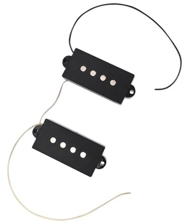 Offener P-Bass-Tonabnehmer, Humbucker-E-Gitarren-Tonabnehmer für 4-saitige Bassgitarrenteile
