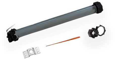 OWIJI Motore Elettrico Tapparelle 60 Kg Avvolgibile Silenzioso 30 Nm 270W Kit Montaggio Completo Casa Ufficio