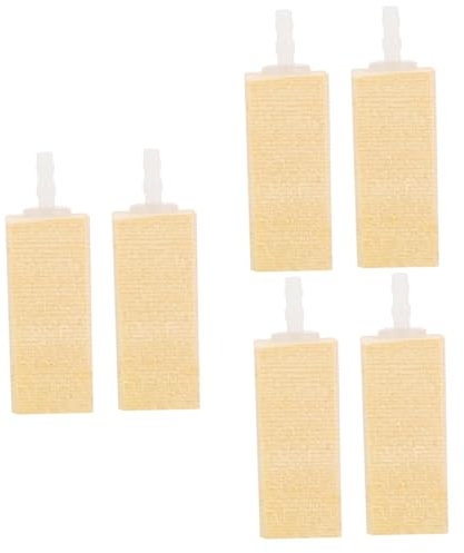 COSMEVIVI 6pcs Tropical Fish Tank Accessories Sponge Filter Air Stone Bubbler for Freshwater