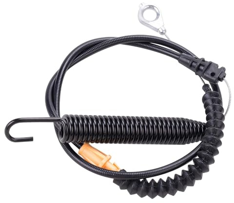 MagiDeal Câble d'engagement du pont 946-05124A Accessoires faciles à installer Remplace le cordon de traction de la tondeuse haute performance Câble de