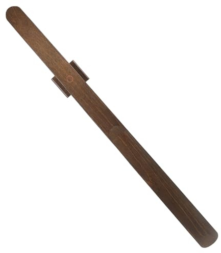 HORIALENCE Långt Skohorn i Valnöt Bärbar Magnetisk Skoklämmare för Seniorer Gravida Ergonomisk Design för Enklare Skonande Böjning