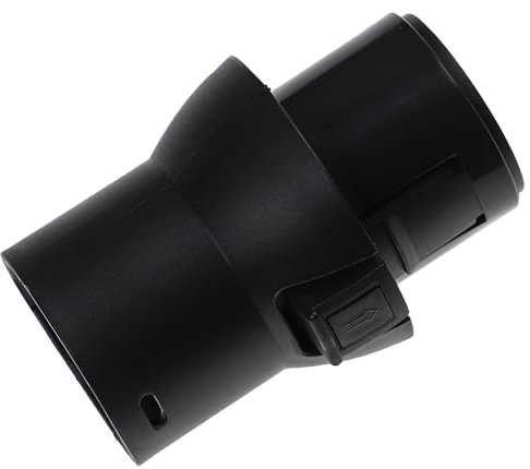 vhbw Schlauch-Adapter kompatibel mit Miele Parquet, PARKETT Special Staubsauger, Staubsaugerschlauch - Anschlussadapter, Schwarz