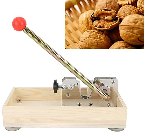 Manueller Nussknacker, Nusszange, Angepasster Nussknacker, Macadamia-Pekannuss-Walnüsse, Nussknacker, Öffner, Werkzeug, Schälmaschine für Walnüsse, Kastanien, Pekannüsse, Haselnüsse, Mandeln