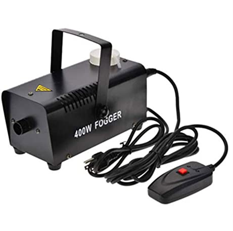 Machine à fumée portative d'éjecteur de fumée de mini scène de machine à brouillard de 400 W avec le contrôle de fil pour la fête d'Halloween de mariage et l'effet de scène pour la photographie de fêt