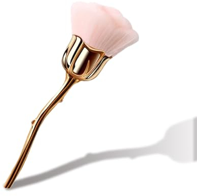 halercay Nail Art-Pennello per polvere per manicure,Pennello per la Rimozione della Polvere per Unghie,Nail Art per Manicure a Manico Lungo,per nail art,per la pulizia,blush