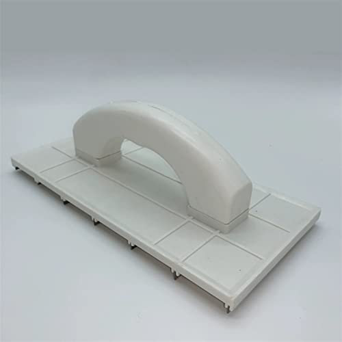 truelle à plâtrer truelle en acier inoxydable Truelle de pointage Truelle à plâtre Mastic de grattage Dent de rabot Truelle en acier en dents de scie Maçons Seau de plâtrage Truelle Outil de maçon Tru