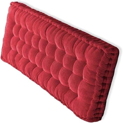 Cuscino per Panca 120x40 100x40 80x40 150x60 ,Cuscini per Panca da Esterno/Interno 1/2/3 posti , Spesso e Morbido, per Panca da Giardino, Cucina, Sala da Pranzo, Patio Altalena(Color9,80x40cm/31x16in)