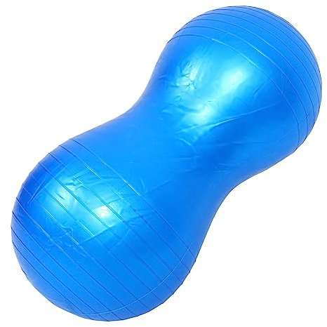 VANZACK Fitness Für Mädchen Stabilitäts Und Gleichgewichtsübung Für Yoga Und Sensorisches Training Pumpe Blauer Erholungsball Für Sport Und Rehabilitation