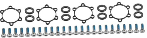 BESPORTBLE 4sätze Mountainbike Konversionsscheibe Spacer Für Naben Installieren Sicher Und Praktisch Für Fahrräder Für Mountainbikes Und Rennräder