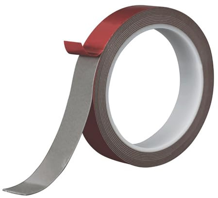 iLamvie Nastro Biadesivo Extra Forte,500 X 2 X 0,08 Cm,Impermeabile Resistente Alte Temperature Nastro Adesivo,Senza Traccia, Rimovibile,Adatto Per Auto,Diy, Decorazione Per La Casa/Uffici