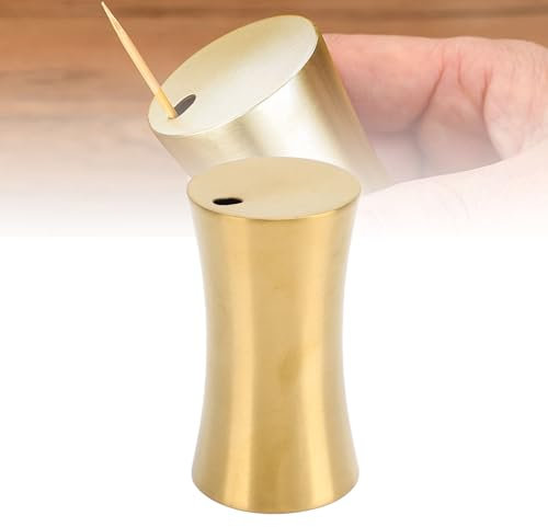 Zahnstocherspender, Edelstahl Zahnstocher -Accessoires, Dekorieren von Küchenzahnstochkasten