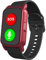 X&Z-XAOY Montre Intelligente pour Les Seniors avec Appel Vidéo HD Détection De Chute GPS IP67 Waterproof Fall Alert Devices (dispositifs D'alerte De Chute Étanches) pour Hommes/Femmes(Red)