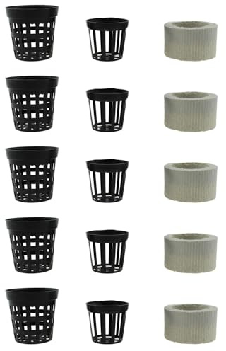 Maxmoral 15PCS Ceramic Aquatic Plant Fixing Ring Set Aquarium Pots Landscape Decoration Fish Tank Accessories Pet Supplies