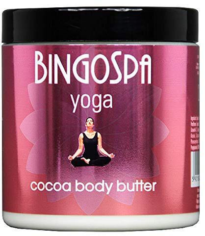BINGOSPA Yoga unscented Kakao Körperbutter, Cacao Body Butter - 250g
