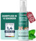 Pawlie's Dentalspray für Hunde - Zahnsteinentferner Hund, Zahnpflege gegen Mundgeruch, Zahnstein, Plaque | Anti-Zahnstein Spray | Zuckerfrei + Vegan + Natürlich | Zahnspray für gesunde Maulhygiene