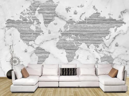 Fototapete Schlafzimmer Kinderzimmer 3D Tapeten 3D Effekt Wohnzimmer Geometrische Weiße Stein Weltkarte Wandposter Xxl Waterfall Weiß Grau Blumen Wald Natur Mustertapete