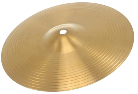 JOINPAYA Drum Set Becken Jazz Becken Aus Messing Langebiges Percussion Für Übungs Und Live-performances Hoher Und Widerstandsfähigkeit