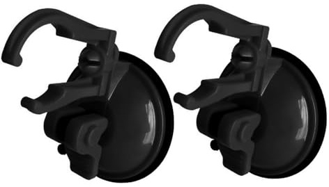 Aquarium Licht Befestigungsclip, 2 Stück Aquarium-Lichtständer Befestigungsklammern, 360° drehbarer Saugklammern Für φ22-26 mm/φ32-36 mm Aquariumbeleuchtung