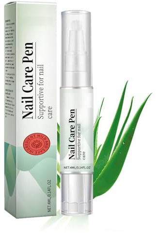 Nail Care Pen - Das Original, Nail Care Pen Nagelpilz Stift, GestäRkte NäGel, Kosmetische Pflege Bei Nagelpilzinfektion, Mit Teebaumöl, Vitamin E & Aloe Vera (1 Stück)
