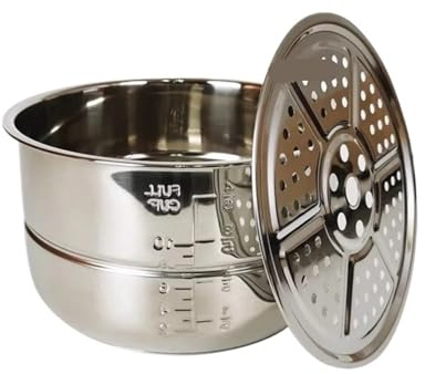Pentola a pressione elettrica da 5 litri, rivestimento interno, ciotole multicooker, serbatoio in acciaio inossidabile for cucinare zuppa e porridge per cucina, sala da pranzo