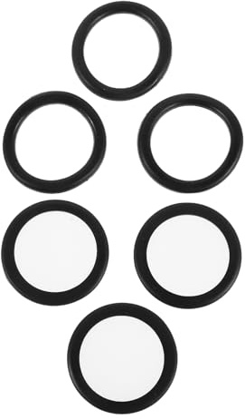 HAPINARY Kit 6 Pezzi Membrana e Anello Anti-freddo per Stetoscopio, Accessori di Ricambio Compatibili, Diaframma Migliorato per Auscultazione Precisa e Comfort Paziente