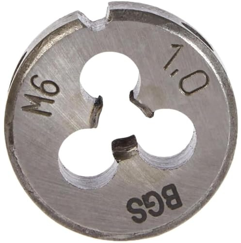 Schneideisen M6 x 1,0 x 25 mm, Stahl, Präzisionsgewinde, Schneidwerkzeuge, Pro D-Work