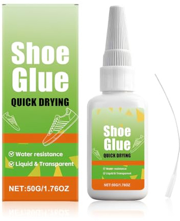 JYXTOR Colla Istantanea,Colla Istantanea Extra Forte,Impermeabile & Durevole,Per Scarpe,Suole,Sneakers e Pelle,50g