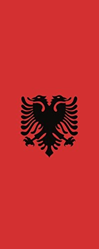 U24 Bandiera Bandiera Albania nel formato qualità premium 80 x 200 cm
