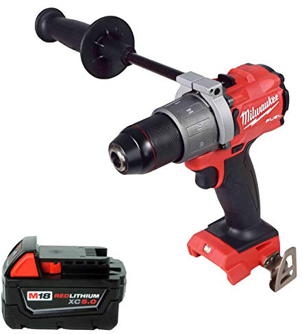 Milwaukee 2804-20 18V 1/2 Hammer Drill,48-11-1850 5.0Ah Battery