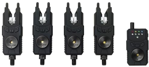 Prologic Custom SMX MKII Bite Alarm Set 4+1 RYGB - Bissanzeiger Set
