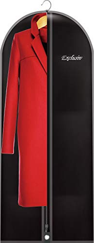 Maishijie 150 * 60cm Atmungsaktives Oxford-Stoff-Anzug-Kleidersäcke, Aufbewahrungskleiderbezug, Langes Kleid, während der Reise einfach zu tragen