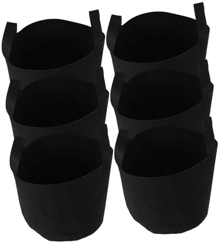 Cabilock 6 Stk Pflanzentö Kartoffeln in Behältern Anbauen Atomome Stoff Pflanzen Wachsen T? Kartoffeln in Säcke Pflanzen Kartoffeln Pflanzen S?cke Pflanztasche Stofftö Rasen Gemüse