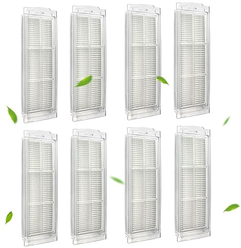 8 HEPA Filter für Xiaomi Mijia Mi Robot Mop Pro STYTJ02YM, für Xiaomi Viomi X2 SE V2 V2PRO V-RVCLM21B V3 VXVC07-JG MVVC01-JG, Conga 3490 Saugroboter Ersatzteile
