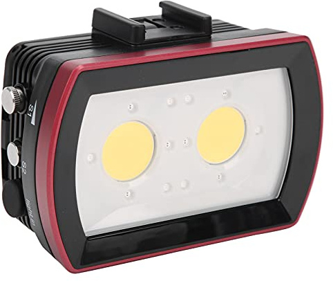 Fill Light, SL21 40M Universal 70007500K Color Temperature Waterproof LED Fill Light Diving Underwater Light 70007500K for Camping Video