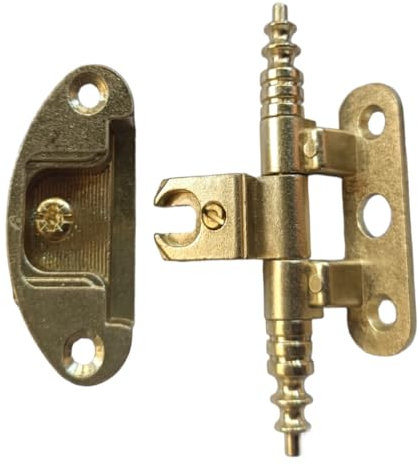 Cerniere per Mobili Antichi Cerniera per Ante in Battuta Arte Povera colore dorata ottonata
