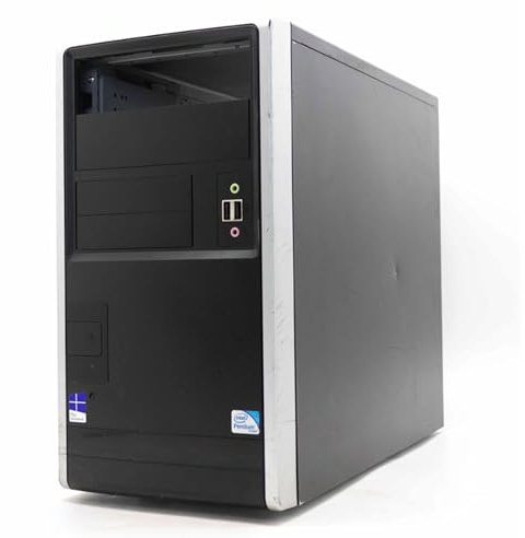SIMPLETEK - Case per computer desktop, compatibile microATX e mini ITX, chassis compatto per PC assemblato (Ricondizionato)