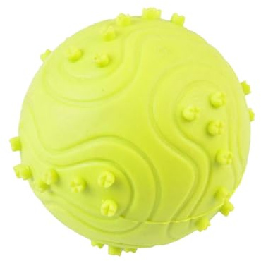 Pipande Hundbollar, Hundtennisbollar, Oförstörbara Hundtennisbollar, Lättfångad Apport Och Barnleksak, 6,5 Cm, För Tuffa Tuggare Och Rolig Lektid