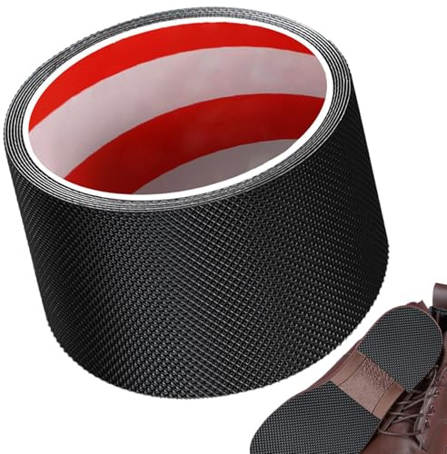 Suelas antideslizantes - Cinta antideslizante ligera para zapatos | Tiras inferiores de goma para zapatos, protector de resistente al desgaste, agarre autoadhesivo para zapatos