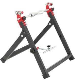SUDEG Motorrad Auswuchtmaschine, Auswuchtbock Motorradreifen Felgenauswuchtmaschine,Faltbares Design Motorrad-Rad Static Balancer Rad-Auswuchtständer