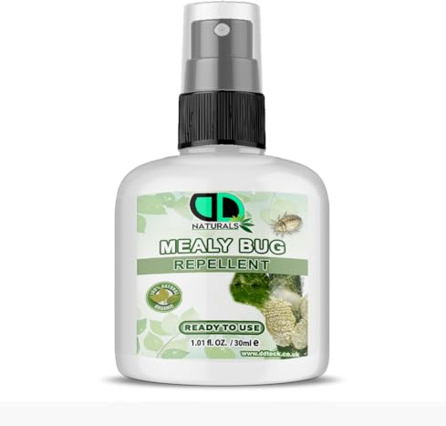 100% Natural Mealy Bug Repellent Spray – Organic Plant Protection – Fast Acting Natural Pest Control – Multipurpose Protection for Houseplants & Gardens – Eco-Friendly (30ml Spray)