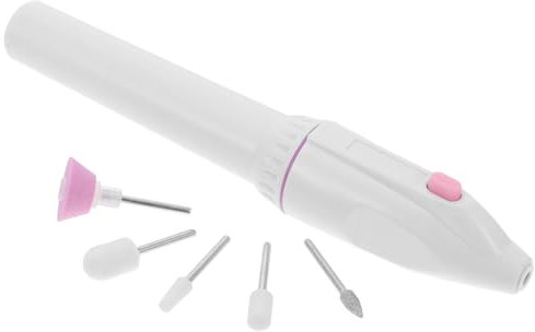 DEARMAMY Máquina De Pulido Eléctrica Para Uñas Compacta y Portátil Taladro Multifuncional Para Manicura y Pedicura Diy Casa o Salón Herramienta Resistente y Silenciosa Para Arte De Uñas
