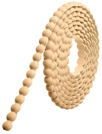 Uxsjakjsd Bordure Décorative en Perles de Perle, Moulure Flexible Autocollante DIY pour Cadre de Miroir de Salle de Bain.