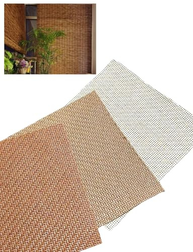 Genérico Papel tapiz de tela de hierba texturizado, rollo de papel de fibra, hecho a mano for la decoración del dormitorio y el hogar.(Color1,80x100cm)