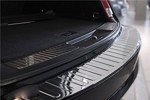 RECAMBO Ladekantenschutz Edelstahl kompatibel für OPEL Insignia A Sports Tourer | 2008-2017 - Hochglanz poliert, Chrom Look - Styling und Schutz für die Stoßstange