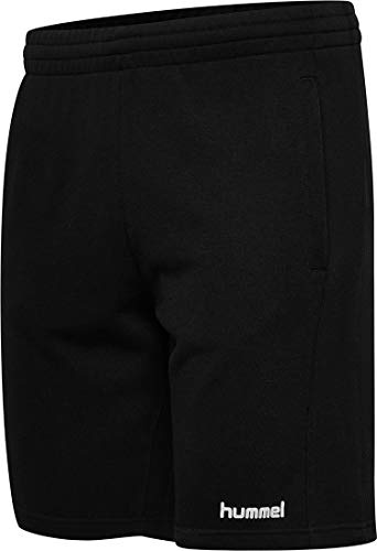 hummel Womens hmlGo Cotton Bermuda Shorts, Black, Medium